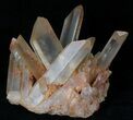 Tangerine Quartz Crystal Cluster - Madagascar #32218-1